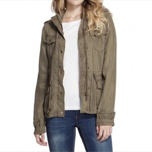 MAX JEANS MILITARY STYLE LIGHTWEIGHT JACKET